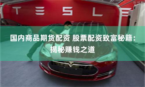 国内商品期货配资 股票配资致富秘籍：揭秘赚钱之道
