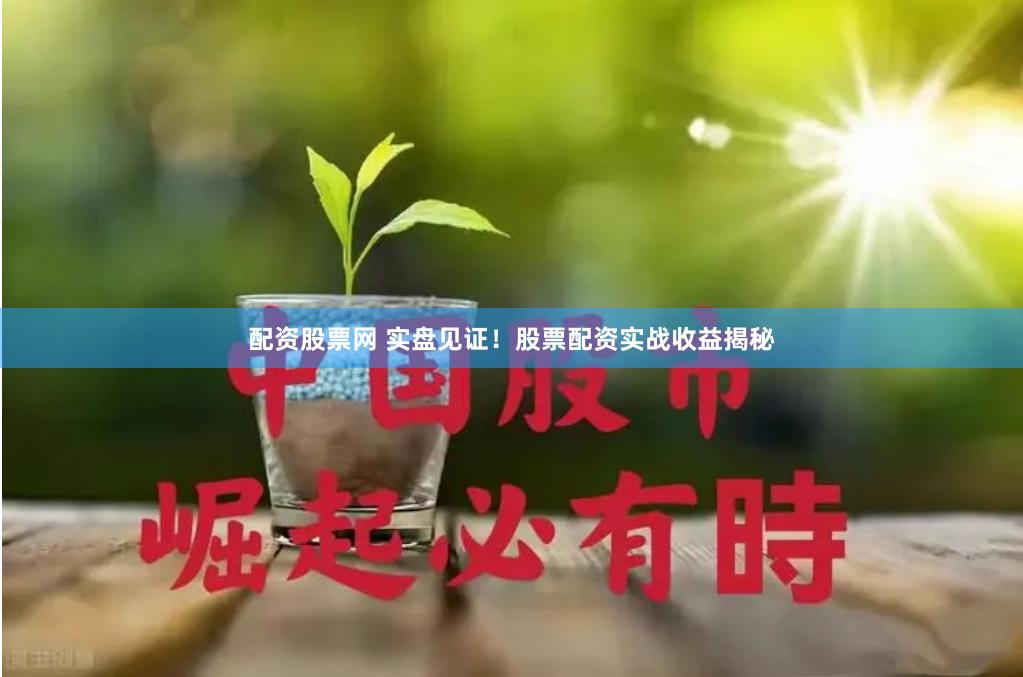 配资股票网 实盘见证！股票配资实战收益揭秘
