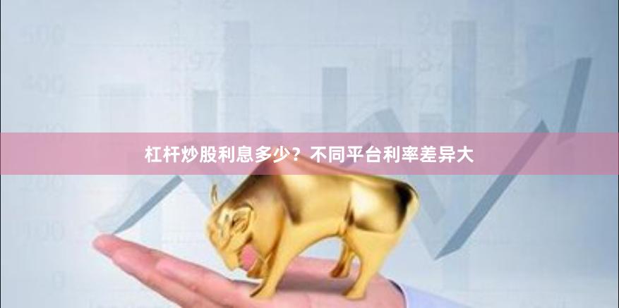 杠杆炒股利息多少？不同平台利率差异大
